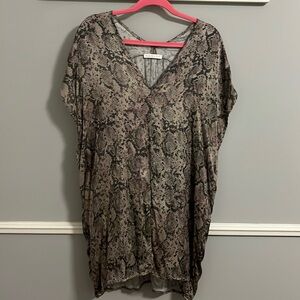 Snake print Karlie dress